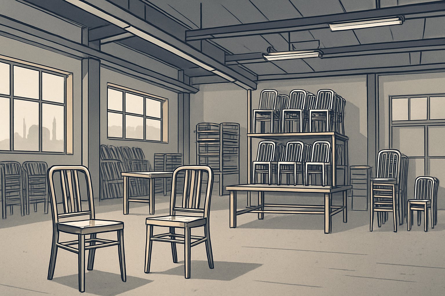 Türkiye’nin En Büyük Metal Sandalye İmalatçısı